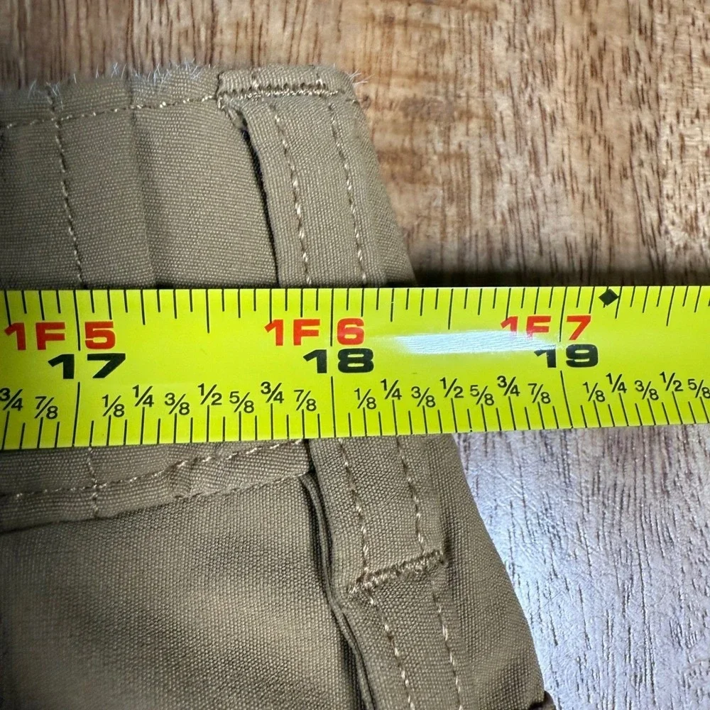 The North Face Mens Regular Fit Khaki Hiking Pants Outdoor Stretch Chino Size 36